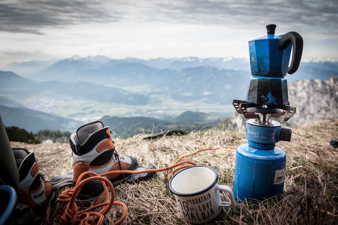 Gaskocher für Kaffee