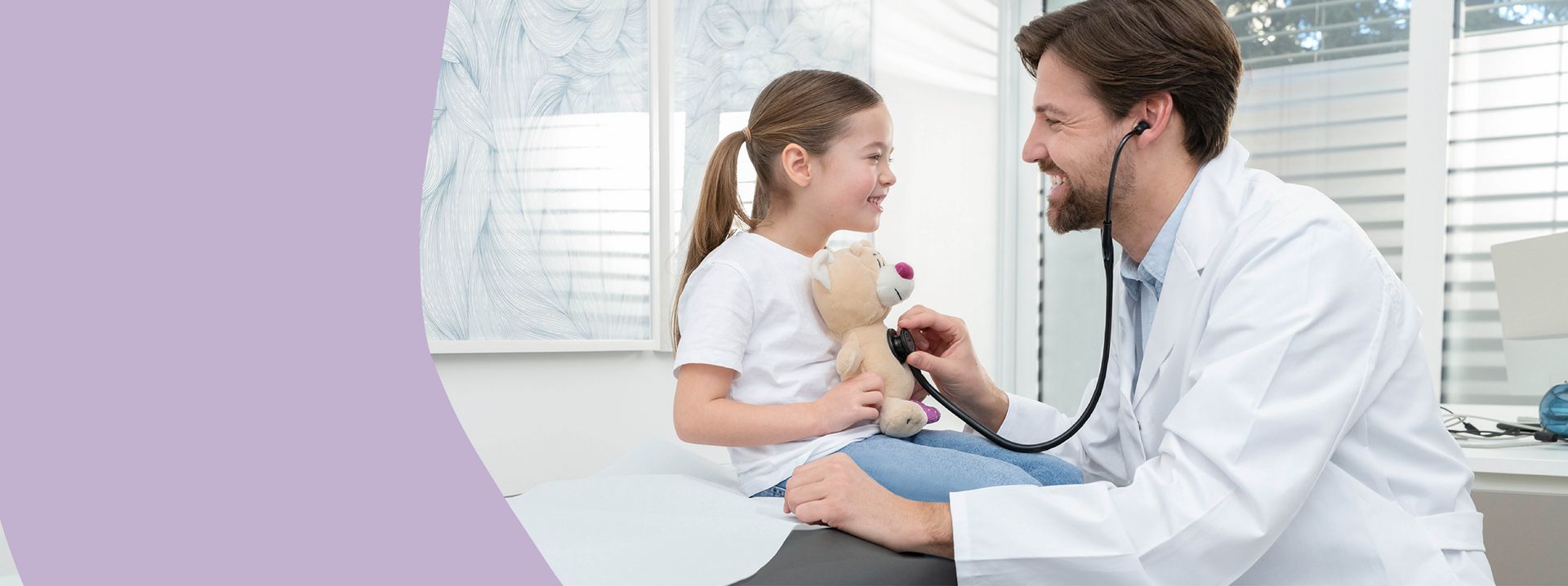 GRAWE MyMED Kind bei Arztbesuch