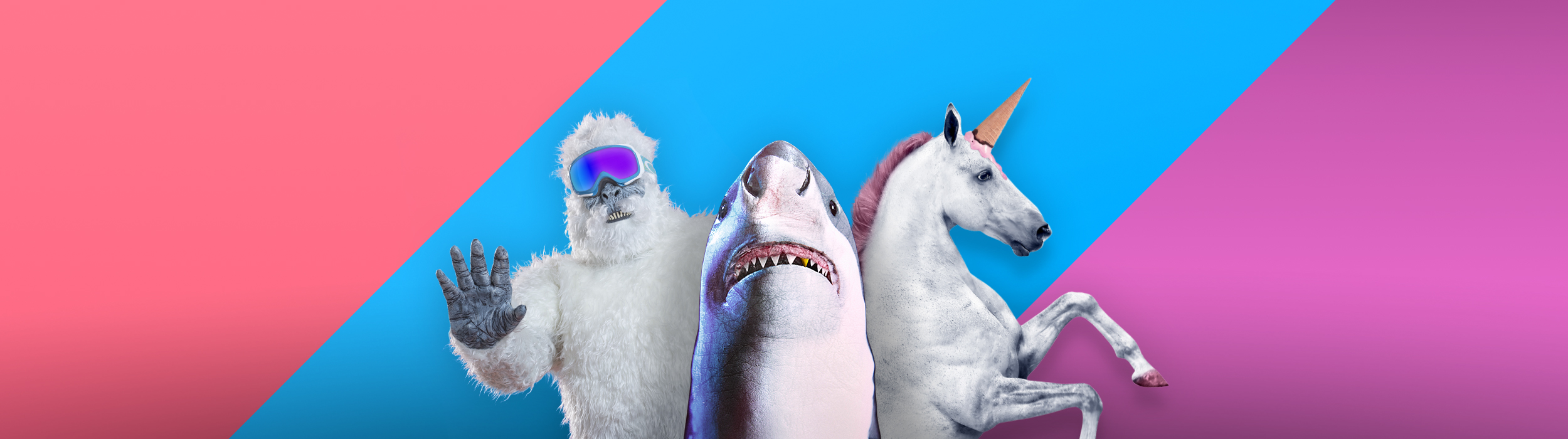 Gutes Ende Gutes Ende - Yeti, Weißer Hai und Einhorn