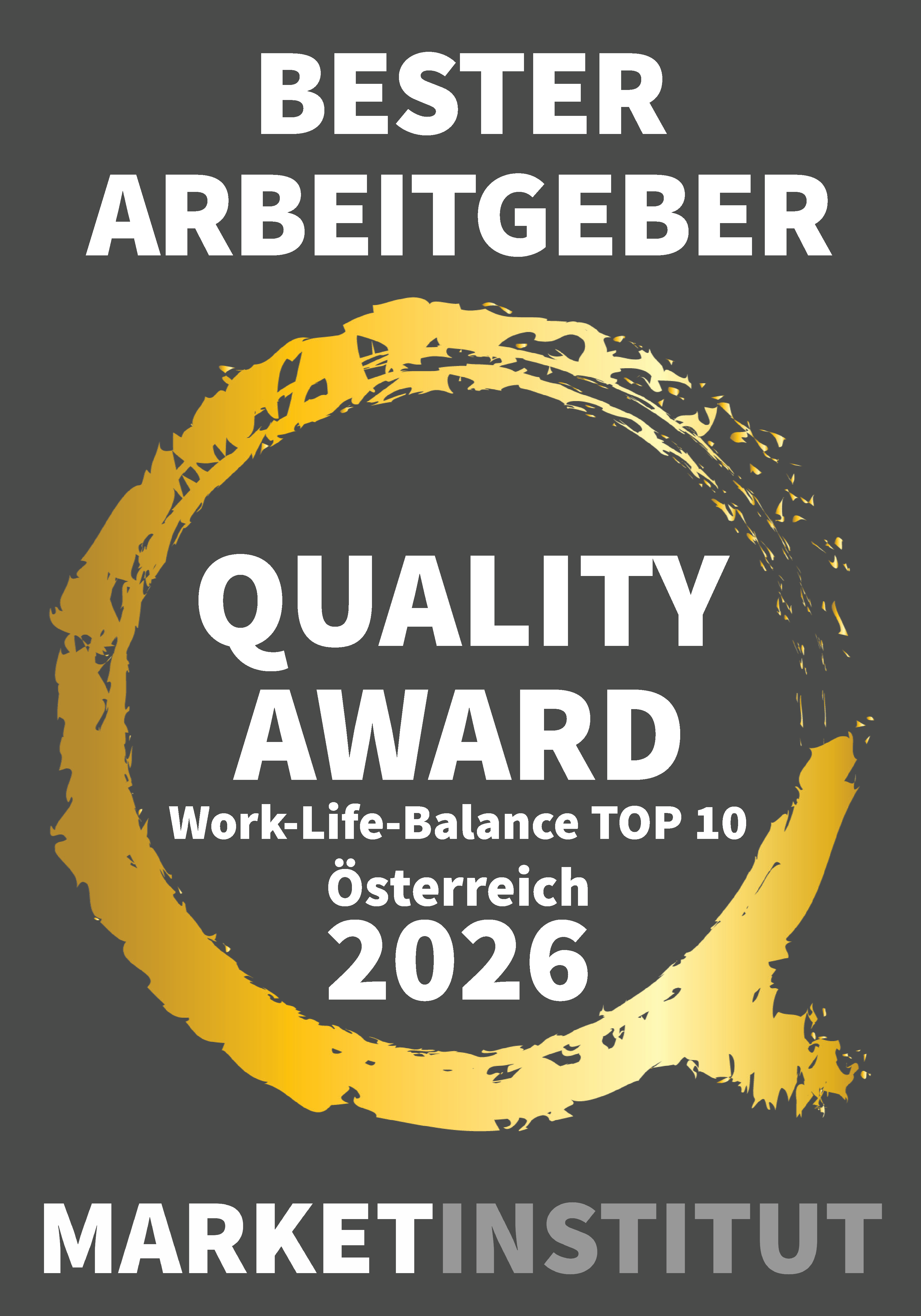 Siegel Bester Arbeitgeber Quality Award